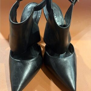 Sleek Black Women's Heels